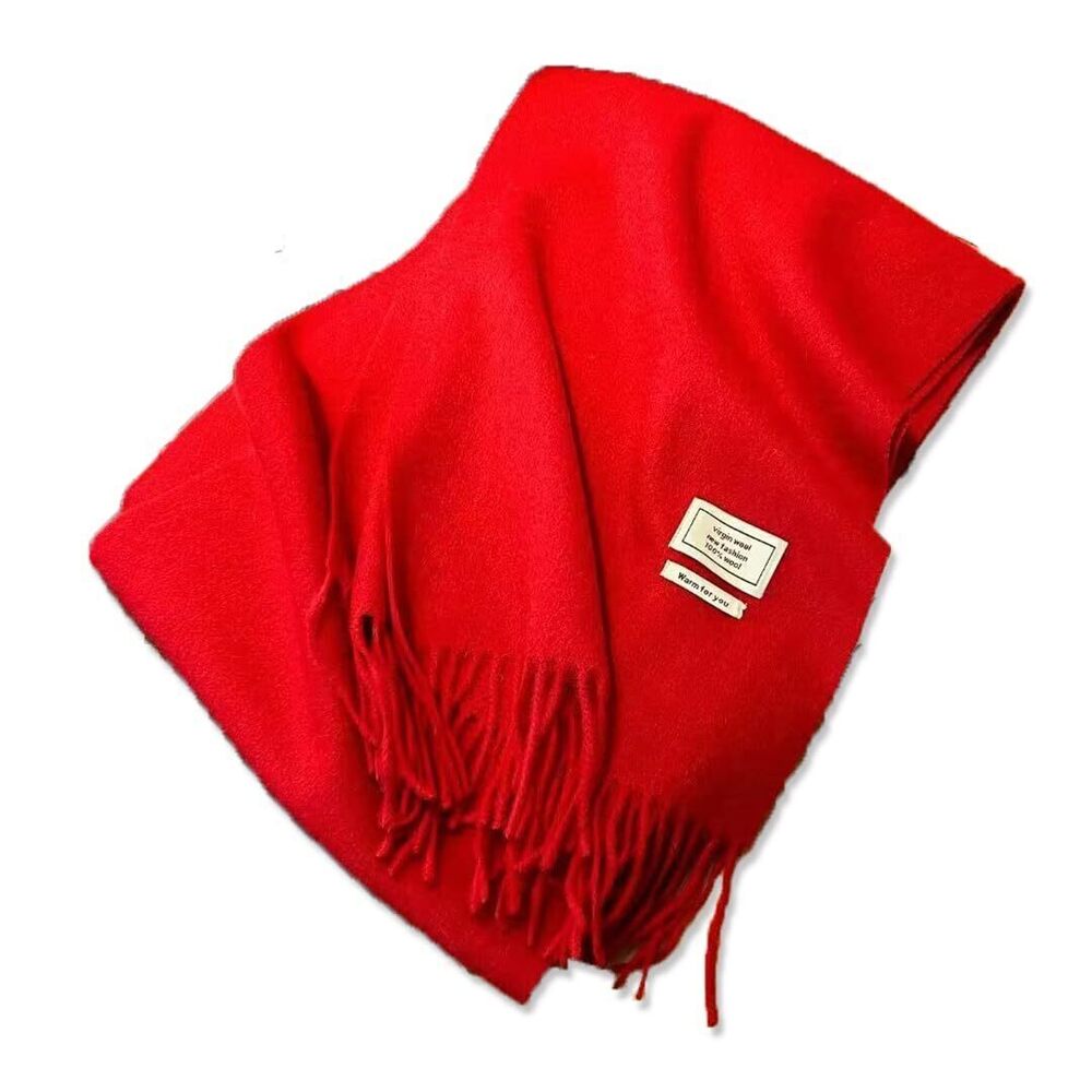 1924 100% Australian Wool Cashmere Scarf Knitted Soft Warm Neckwear and 007